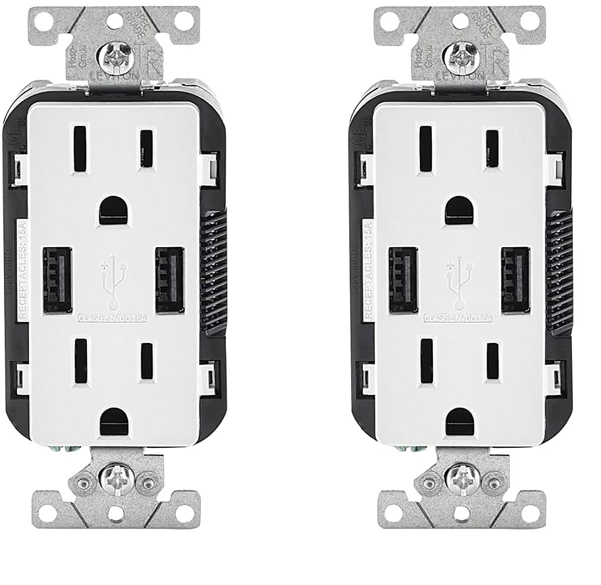 Dup Rec/2 Usb Ports Charger