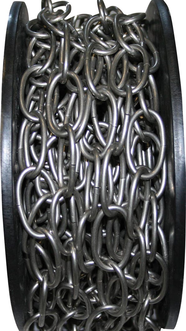 Decorative chain #10 oval