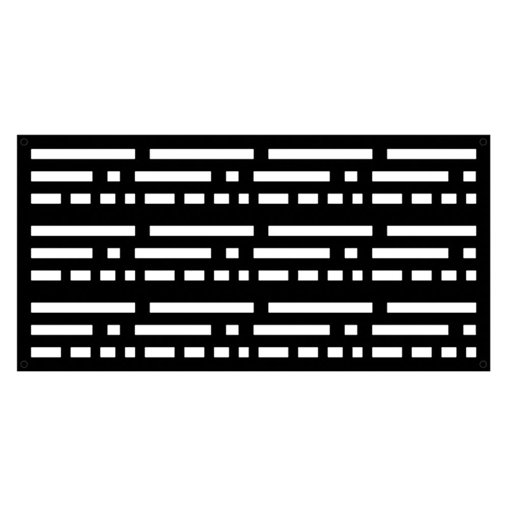 Decorative screen panel polypropylene