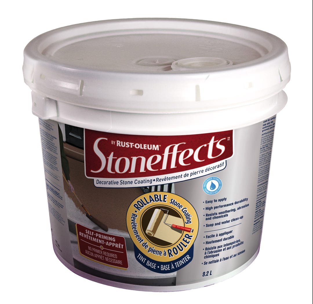 Decorative Stone Coating Rollable Stone Coat, Water-Based, 9,22 L