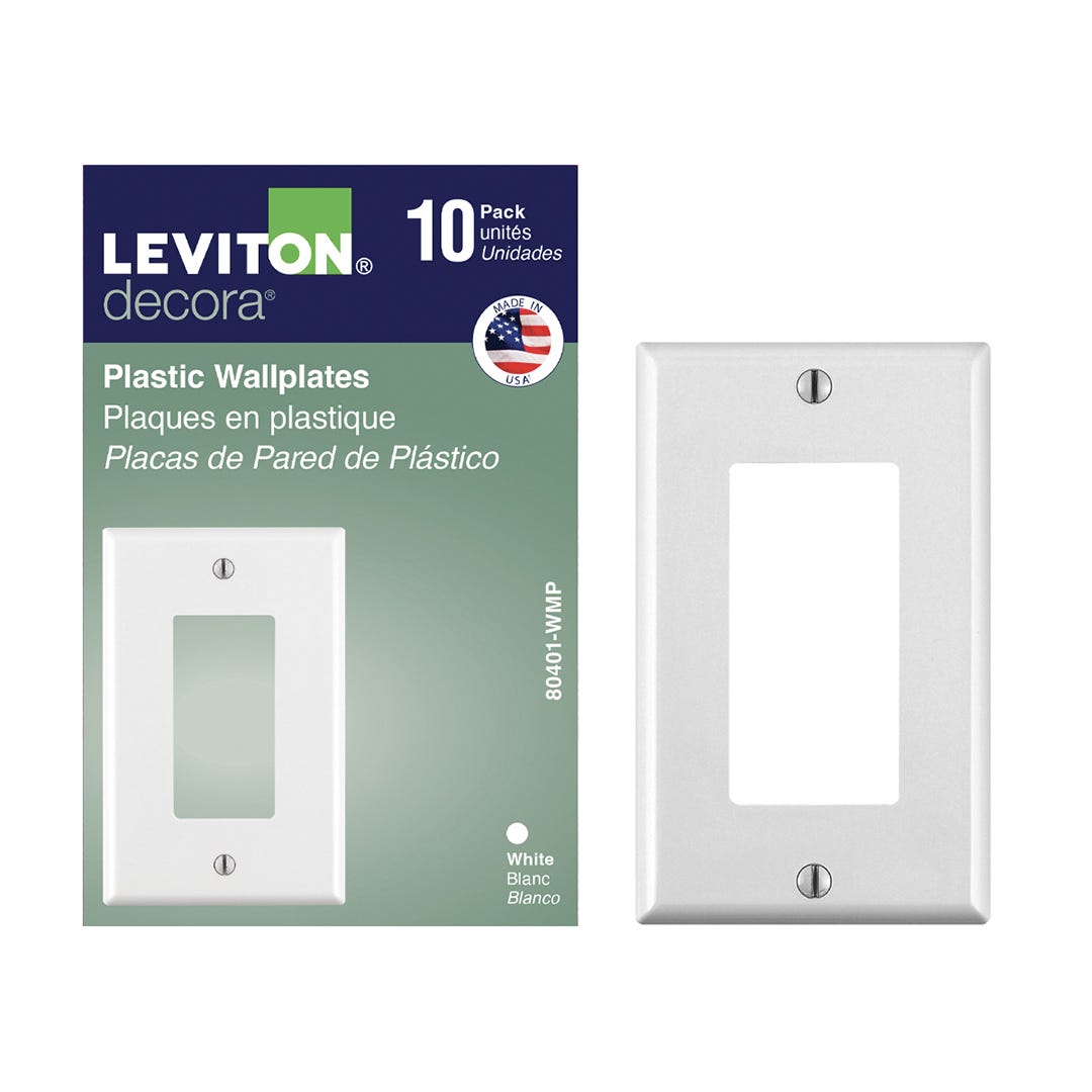 Decorative wall plate  - 1 gang