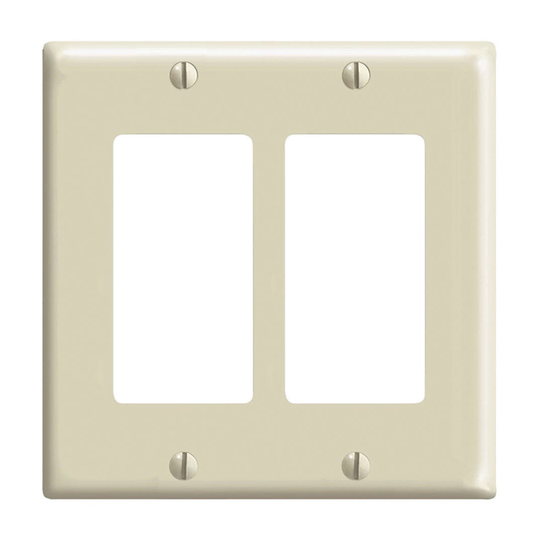 Decorative wall plate  - 2 gangs