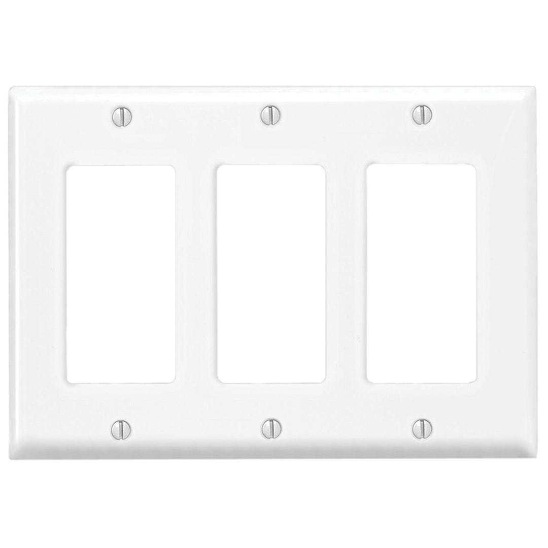 Decorative wall plate  - 3 gangs