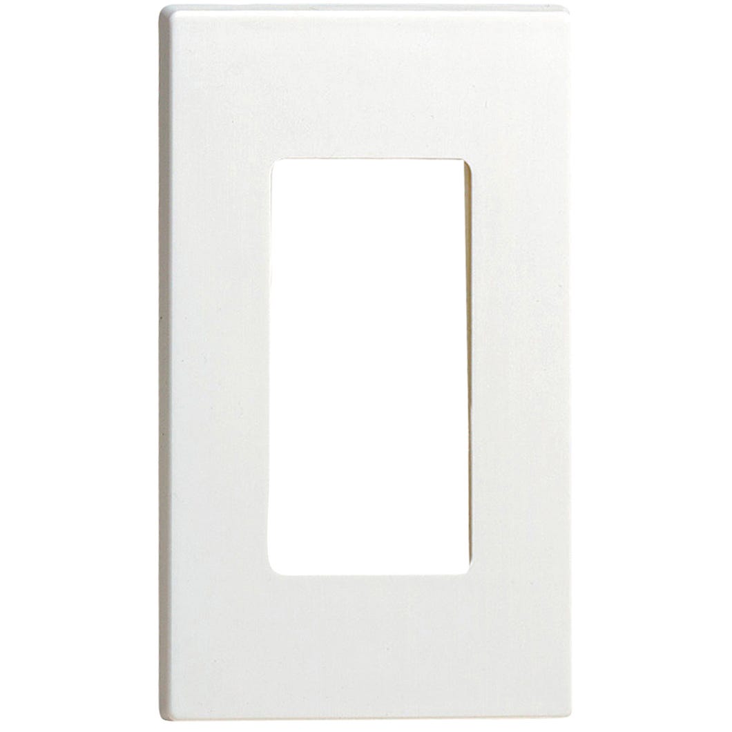 Decorative Wall Plate Screwless, 1 Gang