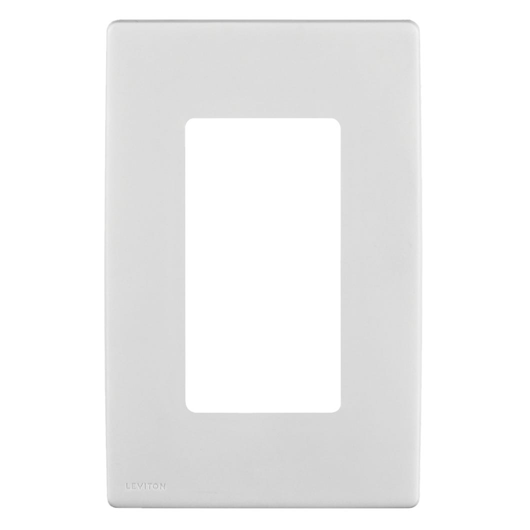 Decorative Wall Plate Screwless Snap-On, 1 Gang