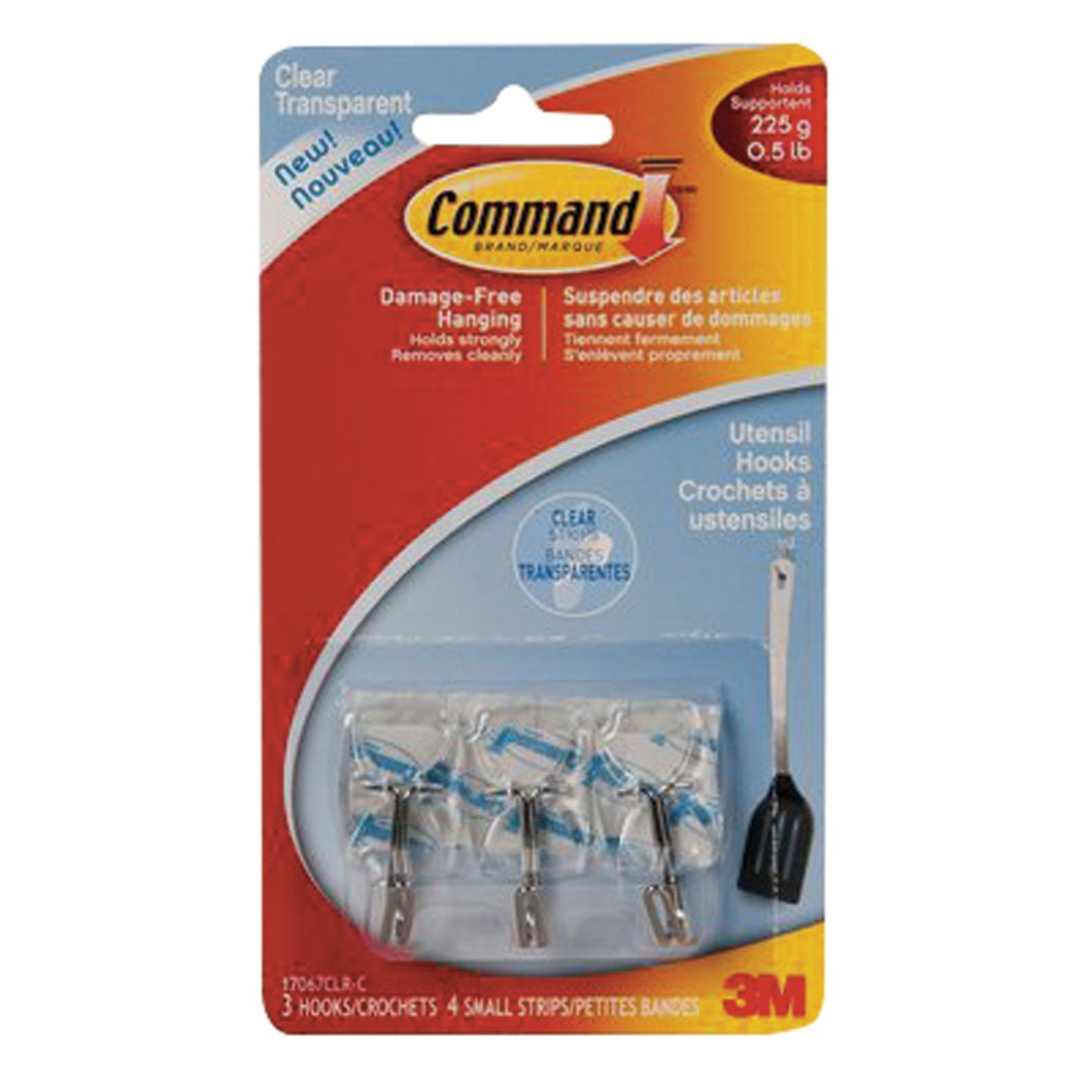 Decorative wire hooks for ustensil