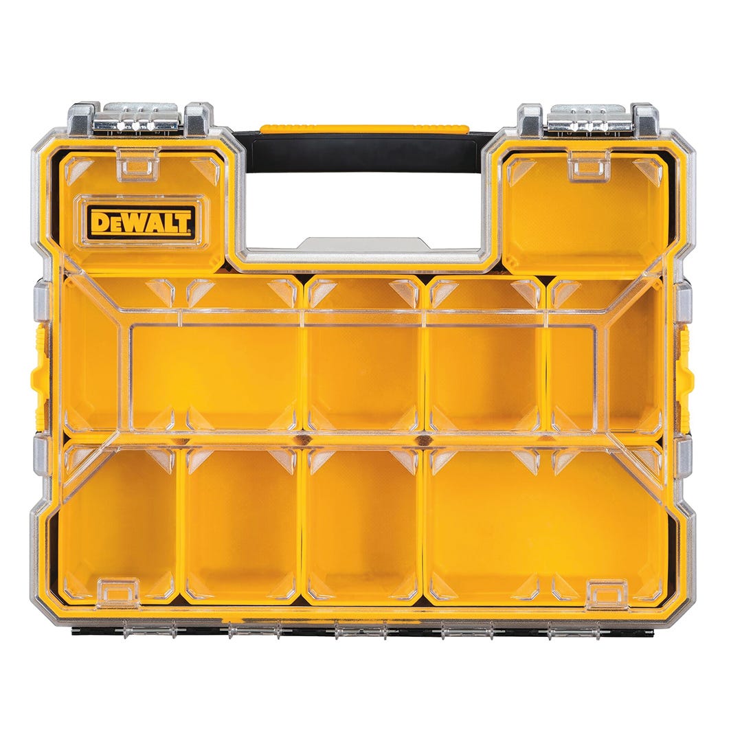 Deep pro organisor with metal latch