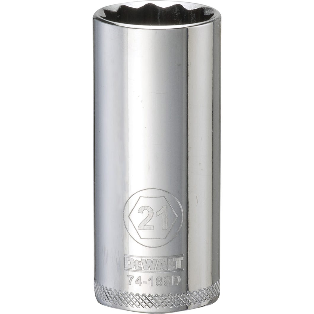 Deep Socket 12 Point, 21 mm