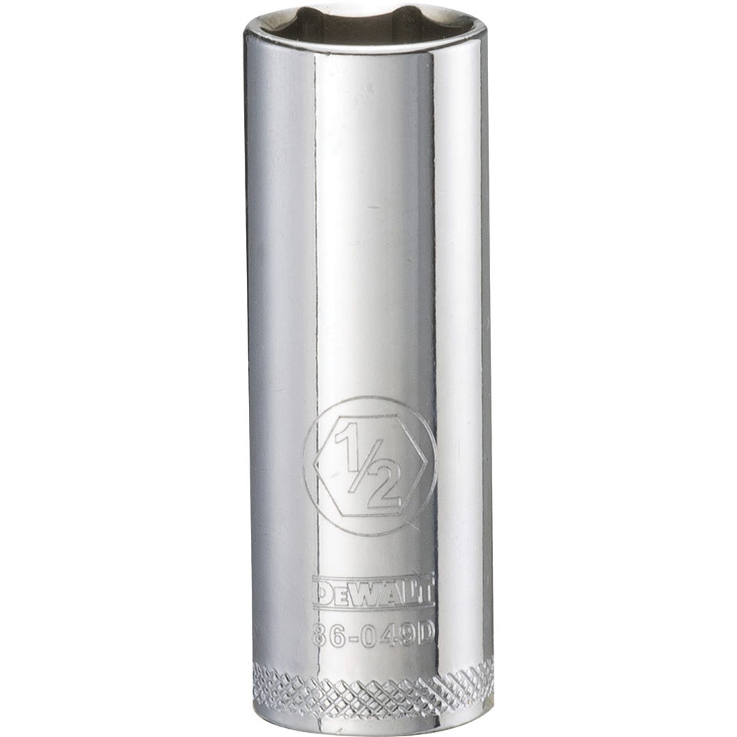 Deep Socket 6 Point, 1/2-in.