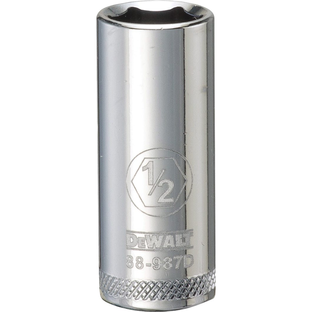 Deep Socket 6 Point, 1/2-in.