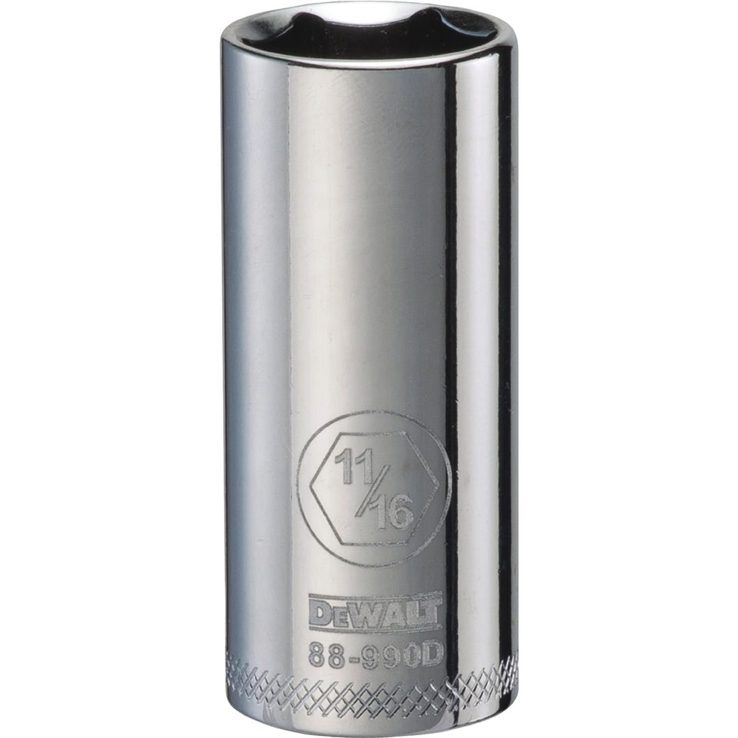 Deep Socket 6 Point, 11/16-in.
