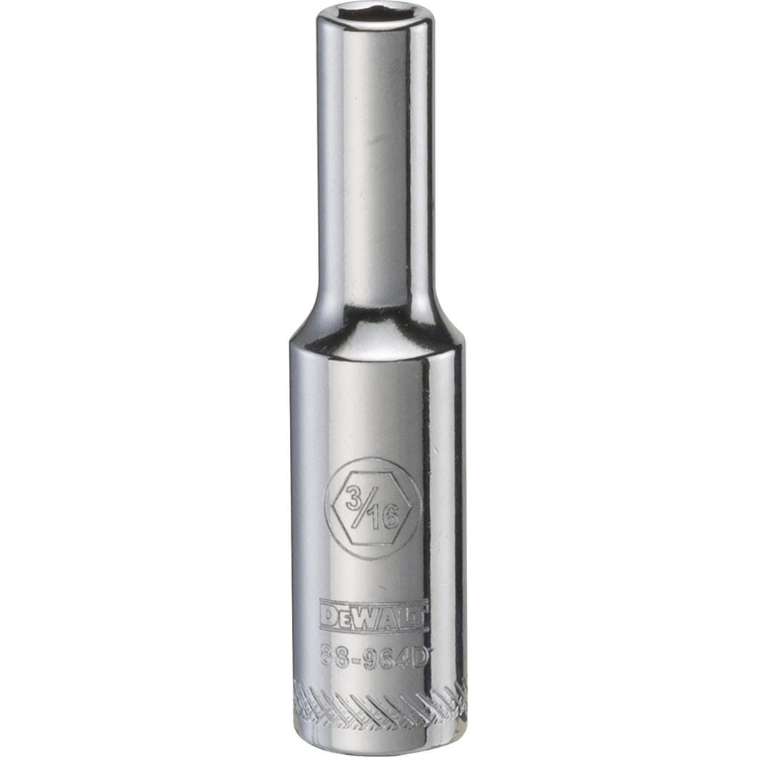 Deep Socket 6 Point, 3/16-in.
