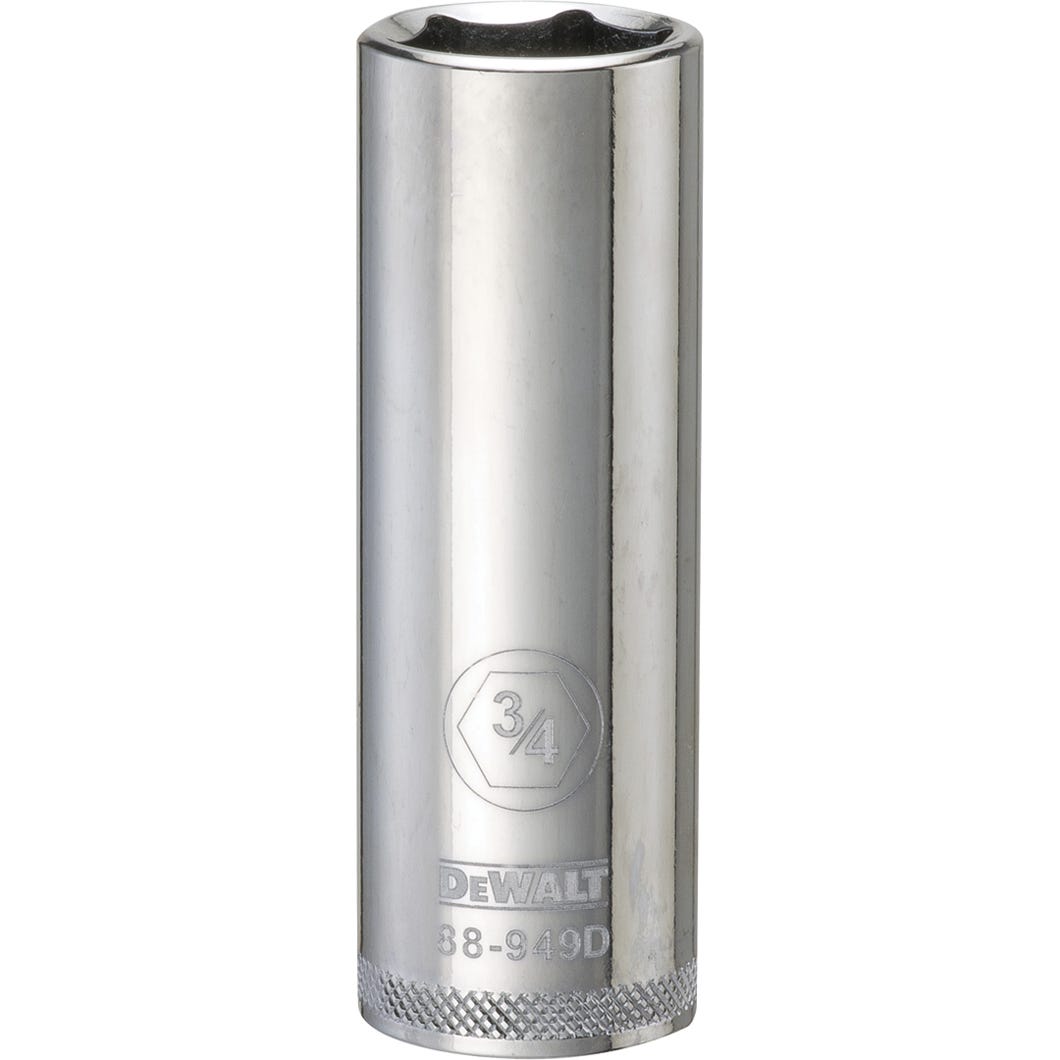 Deep Socket 6 Point, 3/4-in.