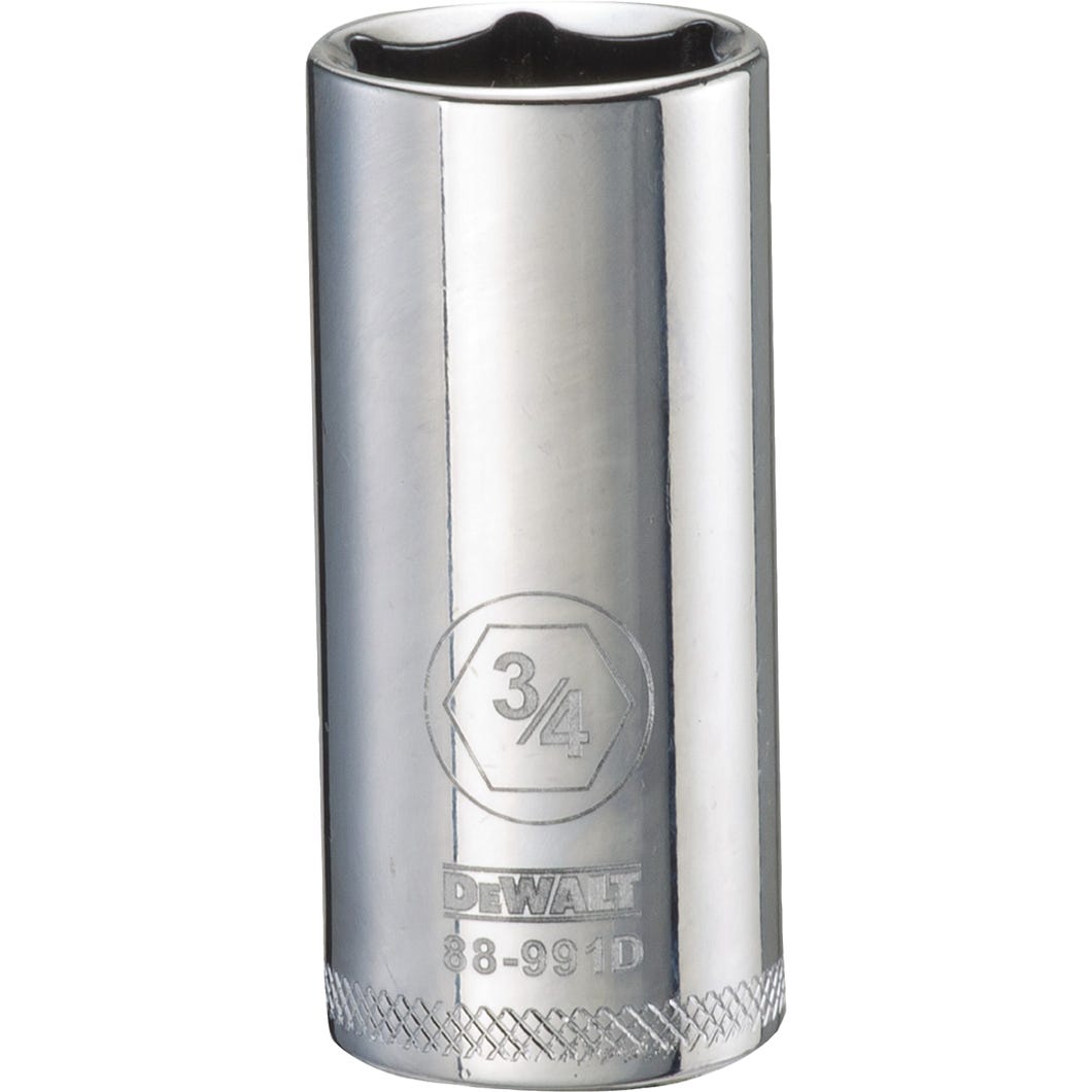 Deep Socket 6 Point, 3/4-in.