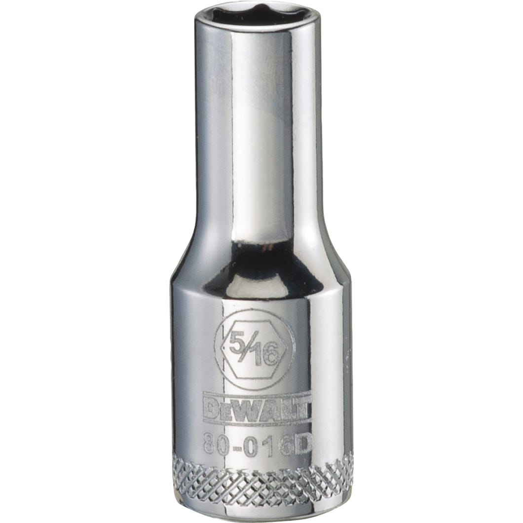 Deep Socket 6 Point, 5/16-in.