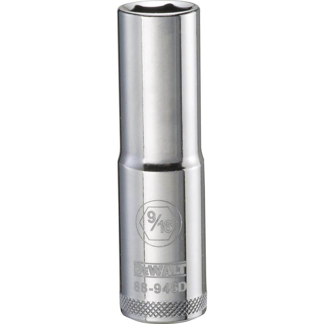 Deep Socket 6 Point, 9/16-in.