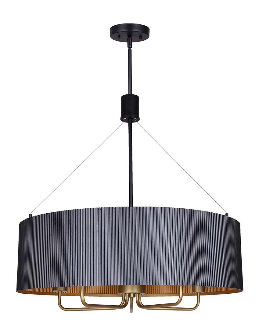 DELPHINE chandelier, 5 lights