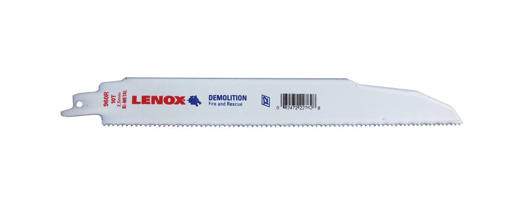 Demolition Bi-metal Reciprocating Saw Blade, 10 TPI