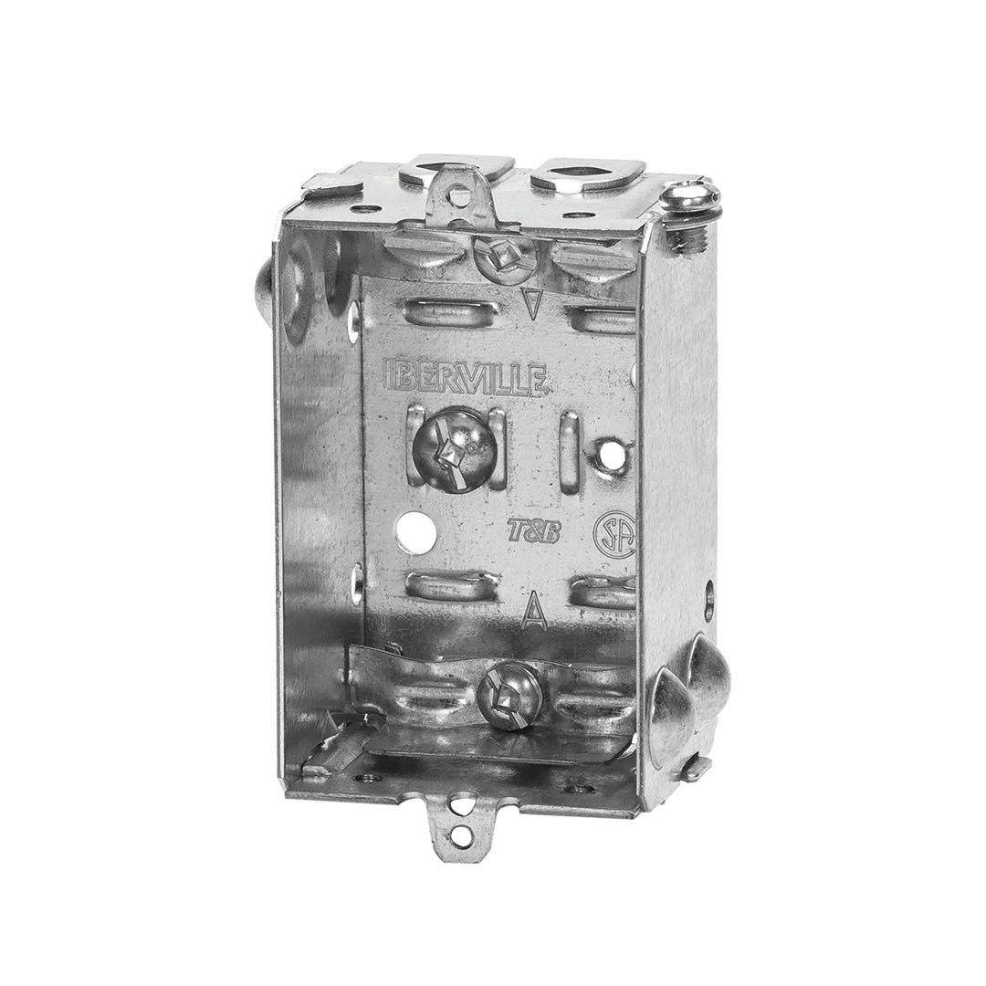 Rectangular Device Box, No Ears, 1 1/2-in. Deep