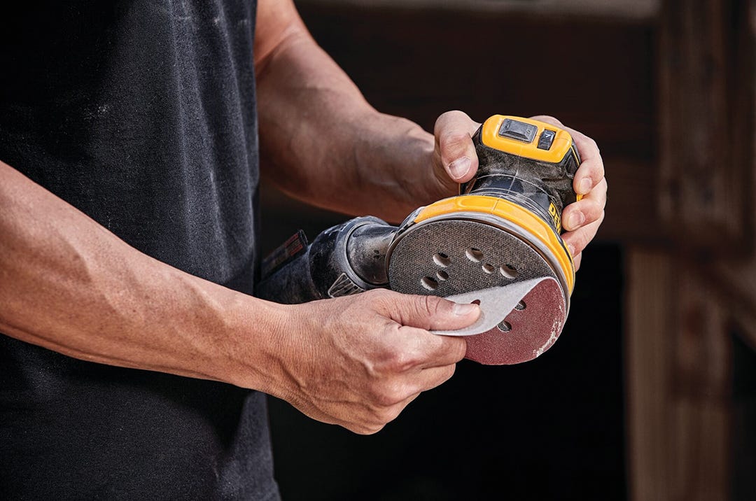 DEWALT 20 V MAX XR® BRUSHLESS Cordless Variable-Speed Random Orbital Sander (Tool Only)