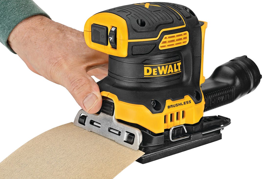 Brushless Cordless Sander for 1/4 sheet, 20V MAX XR - (Tool Only)