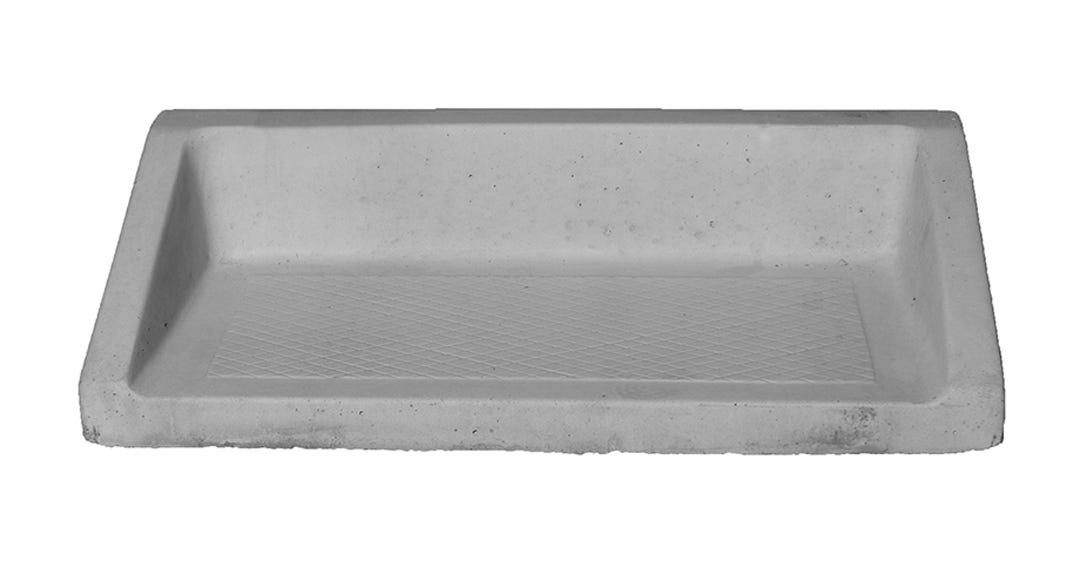 Patio Drummond 36-in. Diamond Concrete Step, Grey