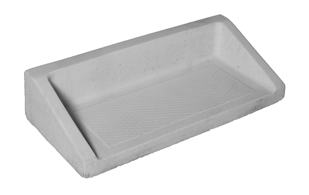 Patio Drummond 36-in. Diamond Concrete Step, Grey