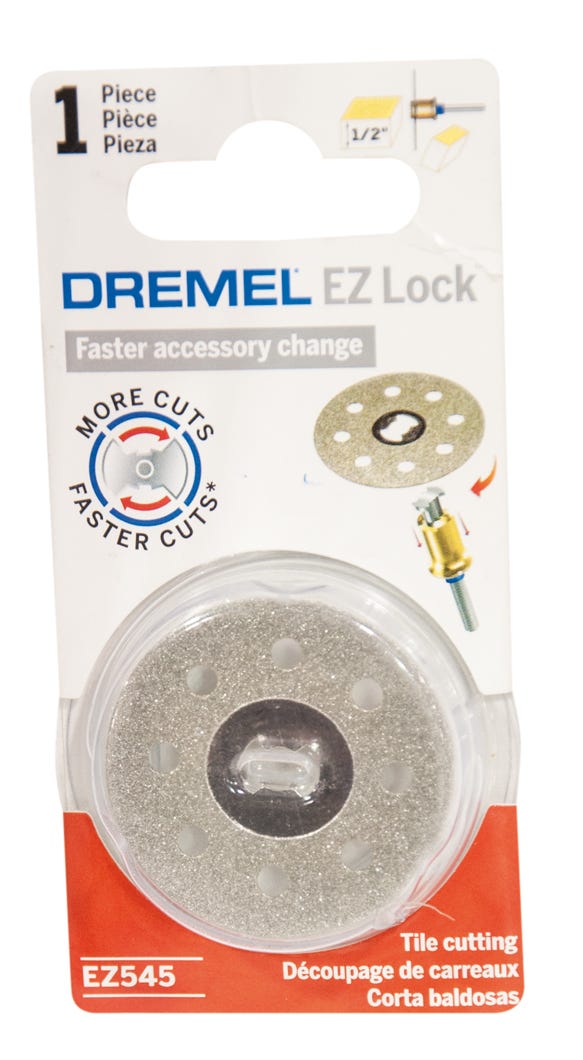 Dremel EZ545 EZ Lock Diamond Wheel, 1 1/2"