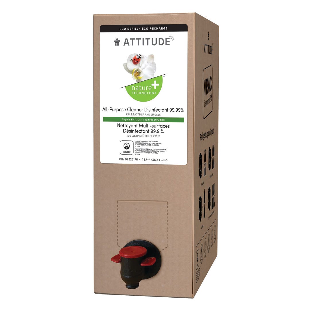 Disinfectant Cleaner Refill, Thyme & Citrus