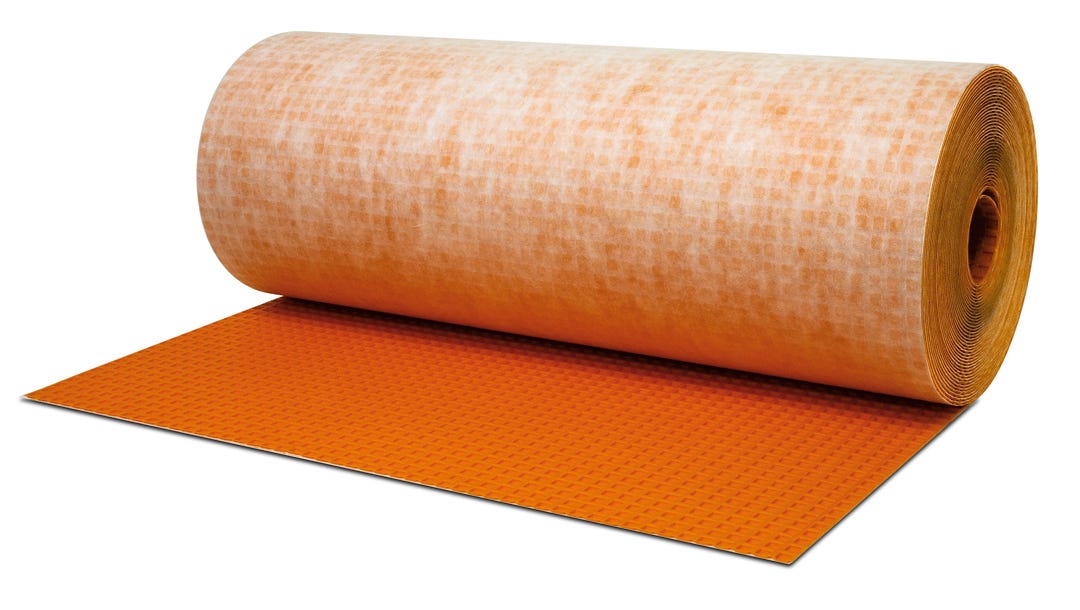 DITRA Membrane Uncoupling and Waterproofing, 1/8 in. x 3 ft. 3 in. x 98 ft. 5 in.