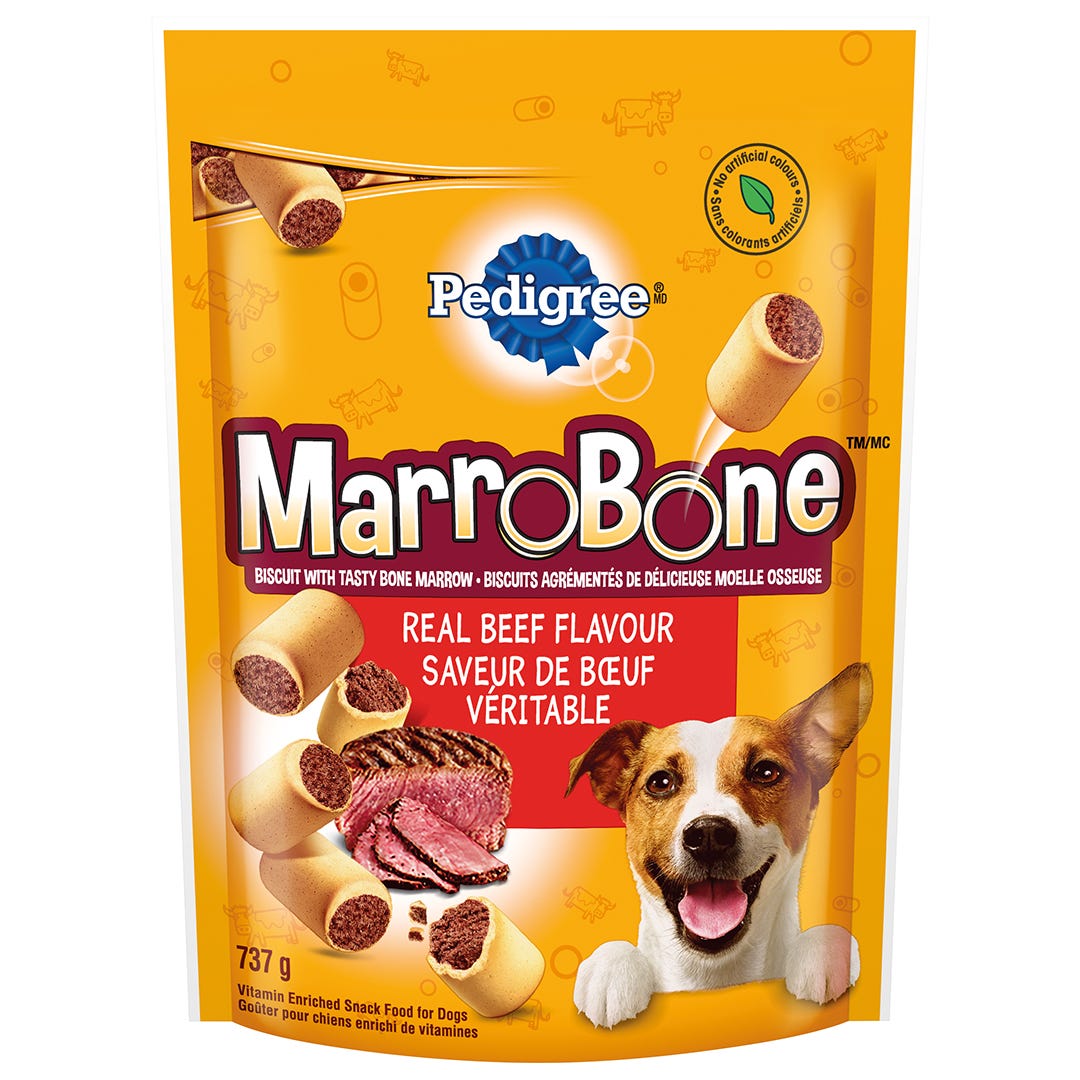 MARROBONE Dog Treats, Beef Flavor, 737 g