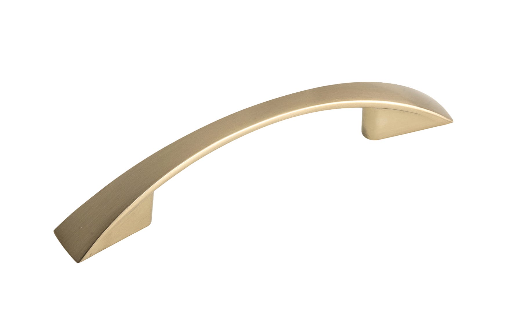 Metal Door Handle, Bronze, 3-in.