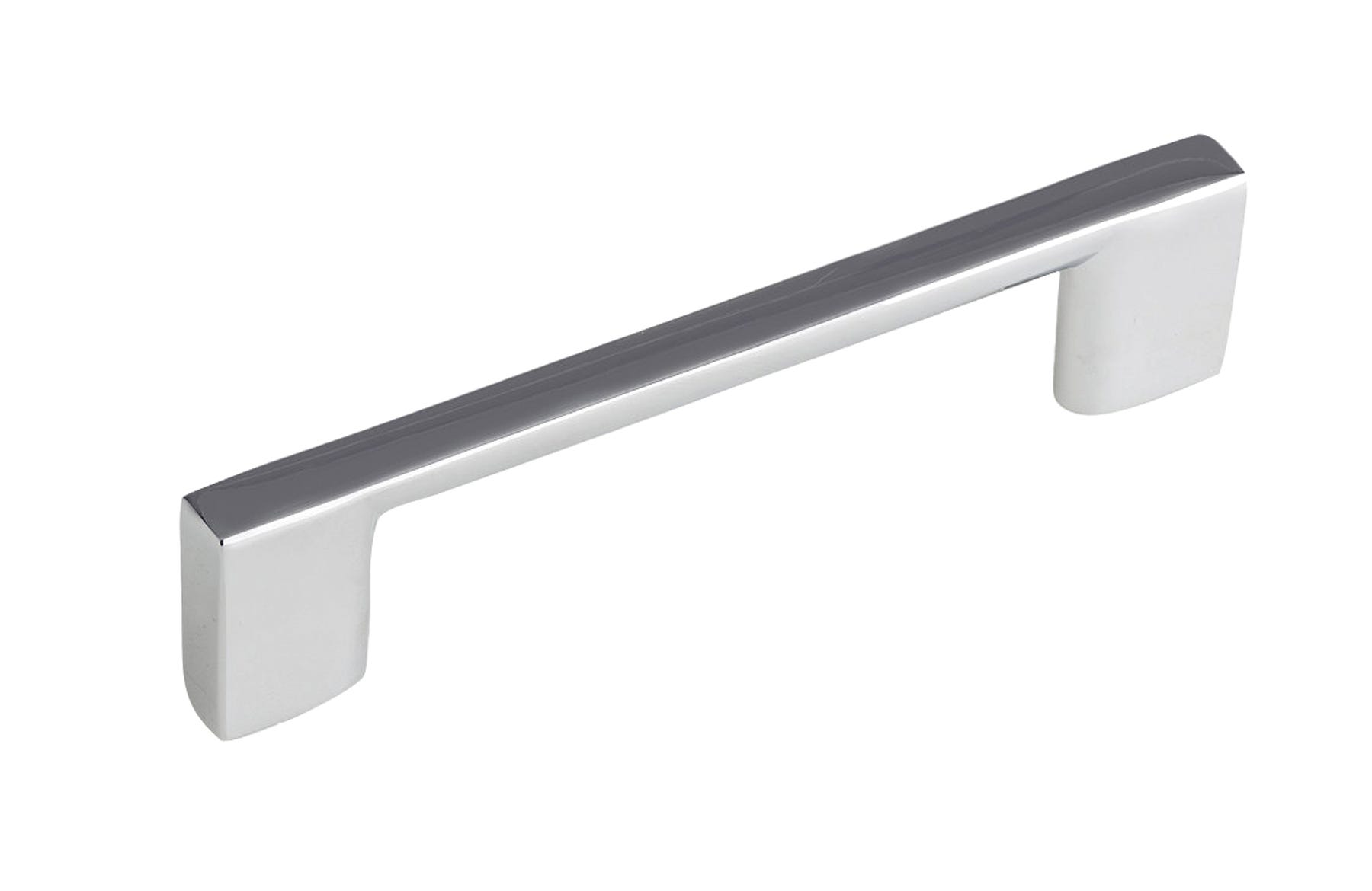 Metal Door Handle, Chrome, 96 mm