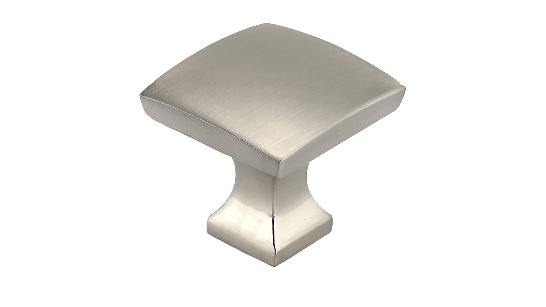 Metal Door Knob, Brushed Nickel, 33 mm