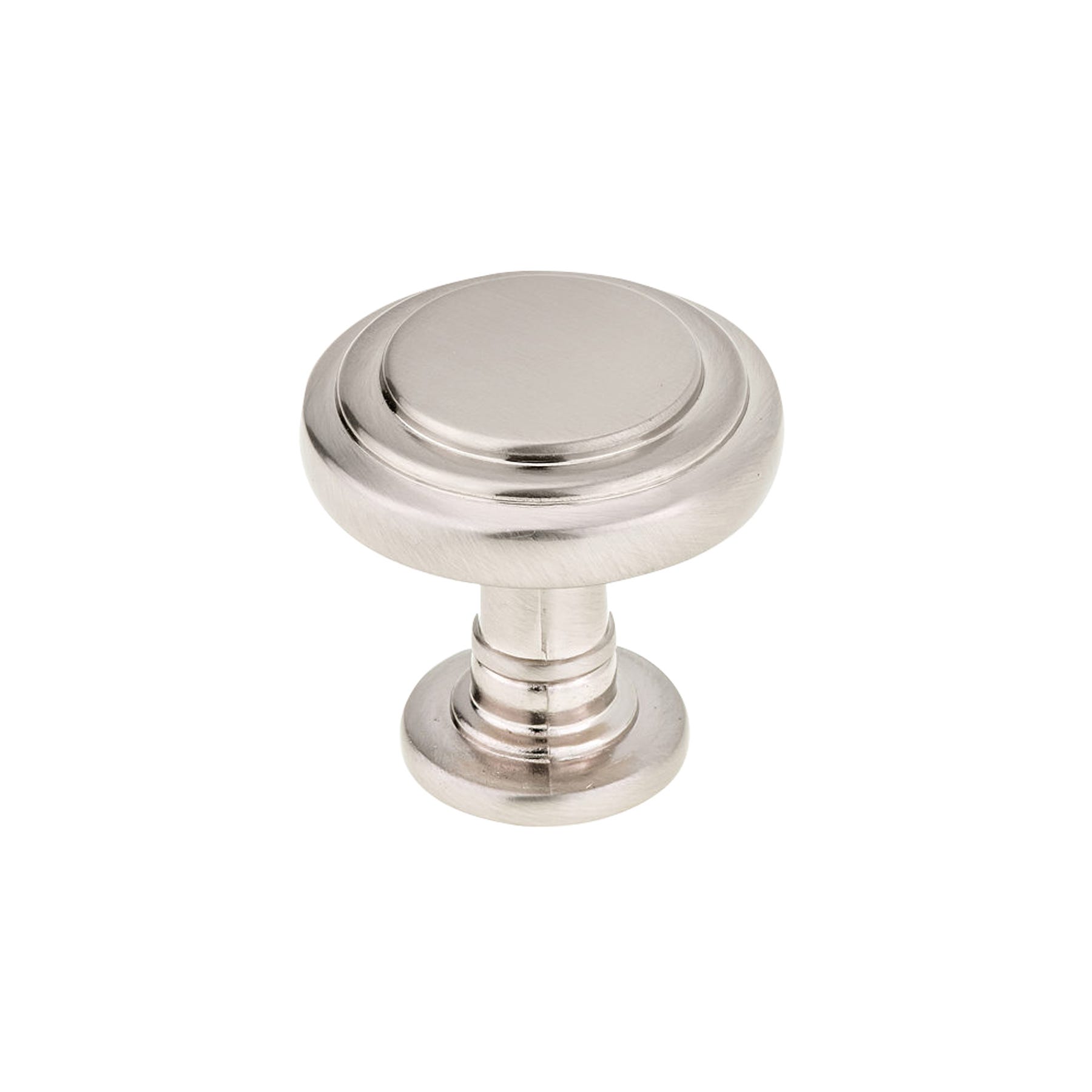 Metal Door Knob, Brushed Nickel, 33 mm