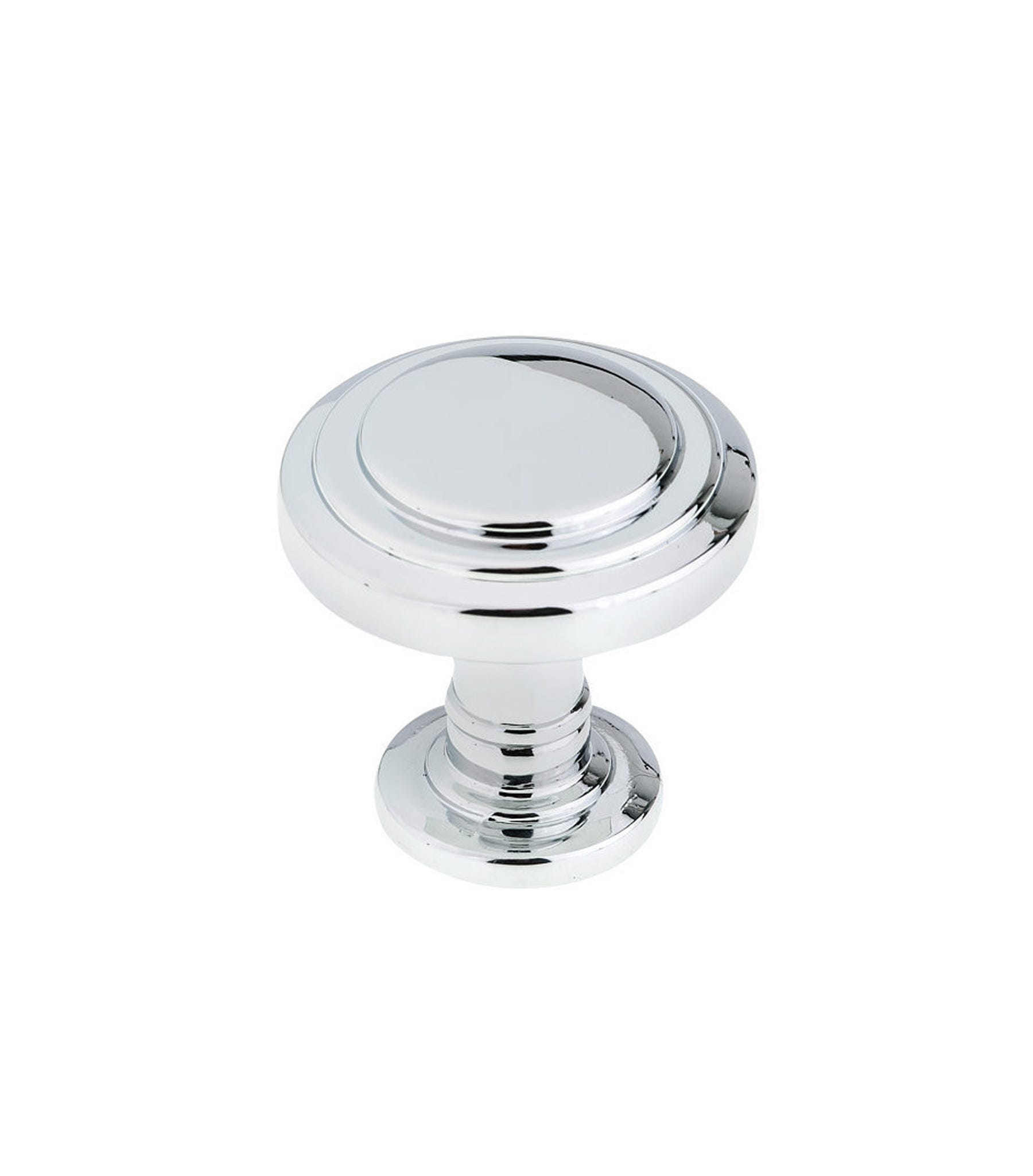 Metal Door Knob, Chrome, 33 mm