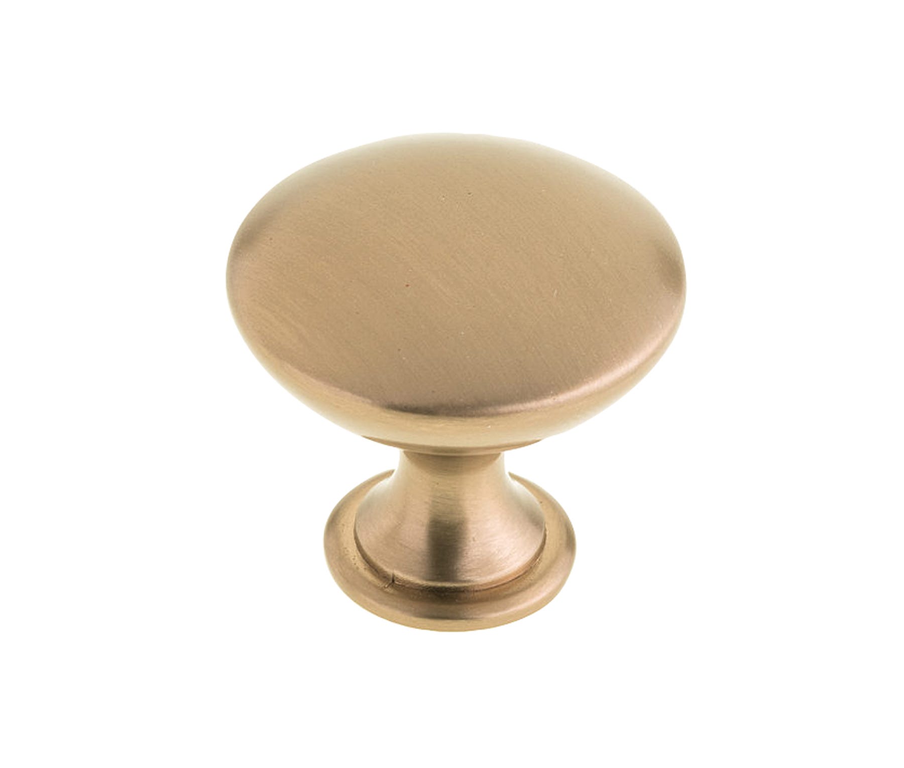 Metal Door Knob, Bronze, 25 mm