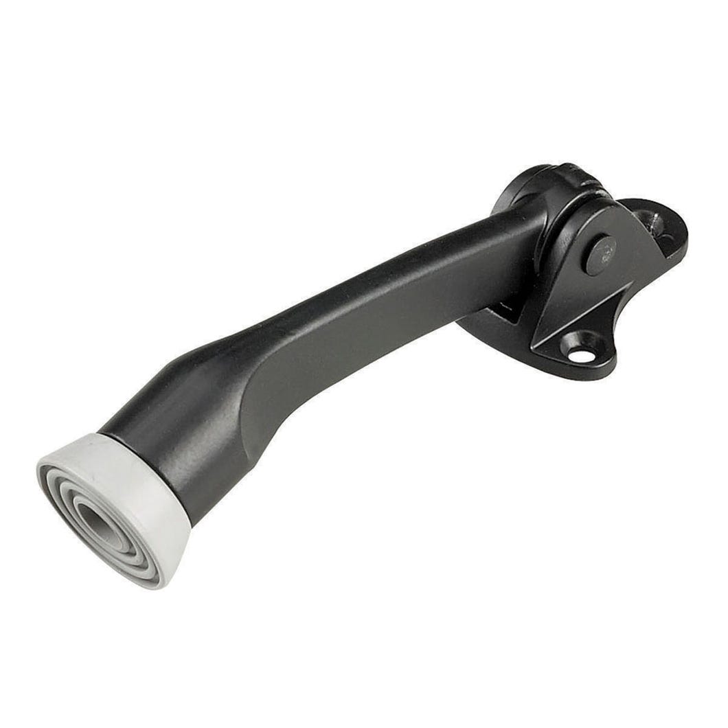 Door Stop Flip-Down 5-in., Metal