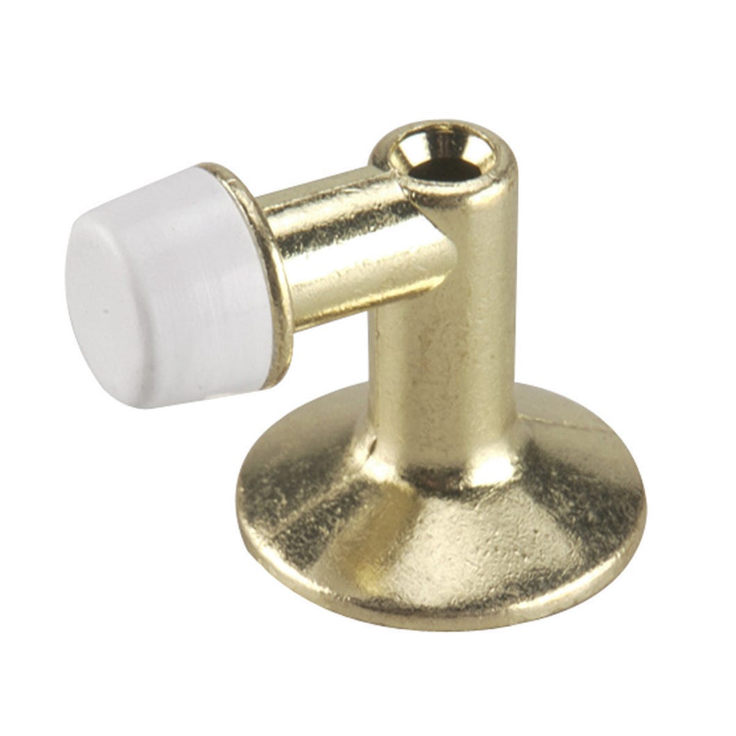 Door Stop Screw-In Floor Mount 1 1/4-in., Metal