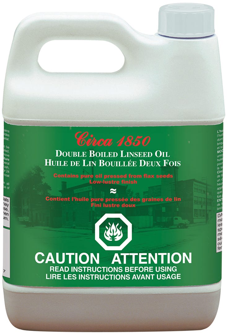 Double Boiled Linseed Oil, 946 ml