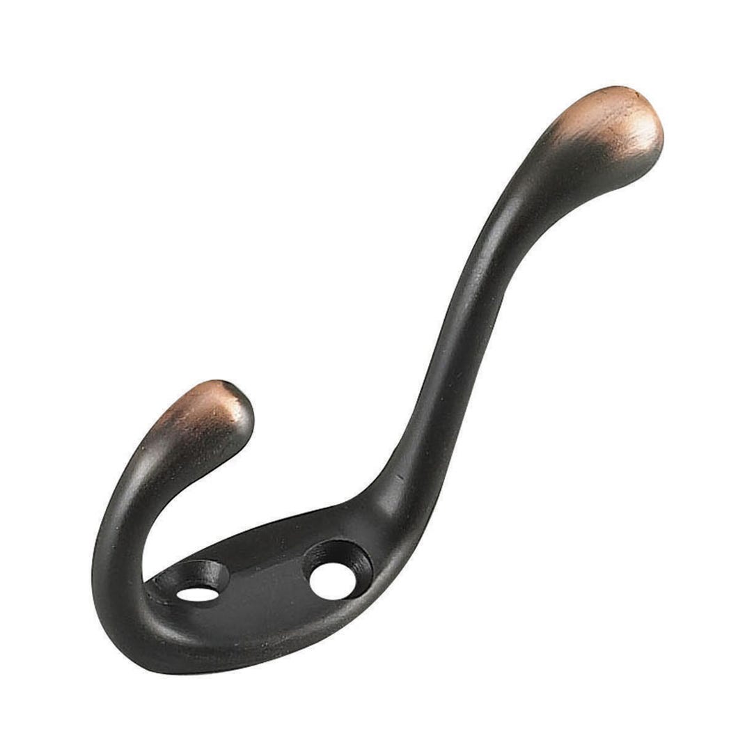 3 1/2-in. Heavy Duty Coat Hook, Bronze