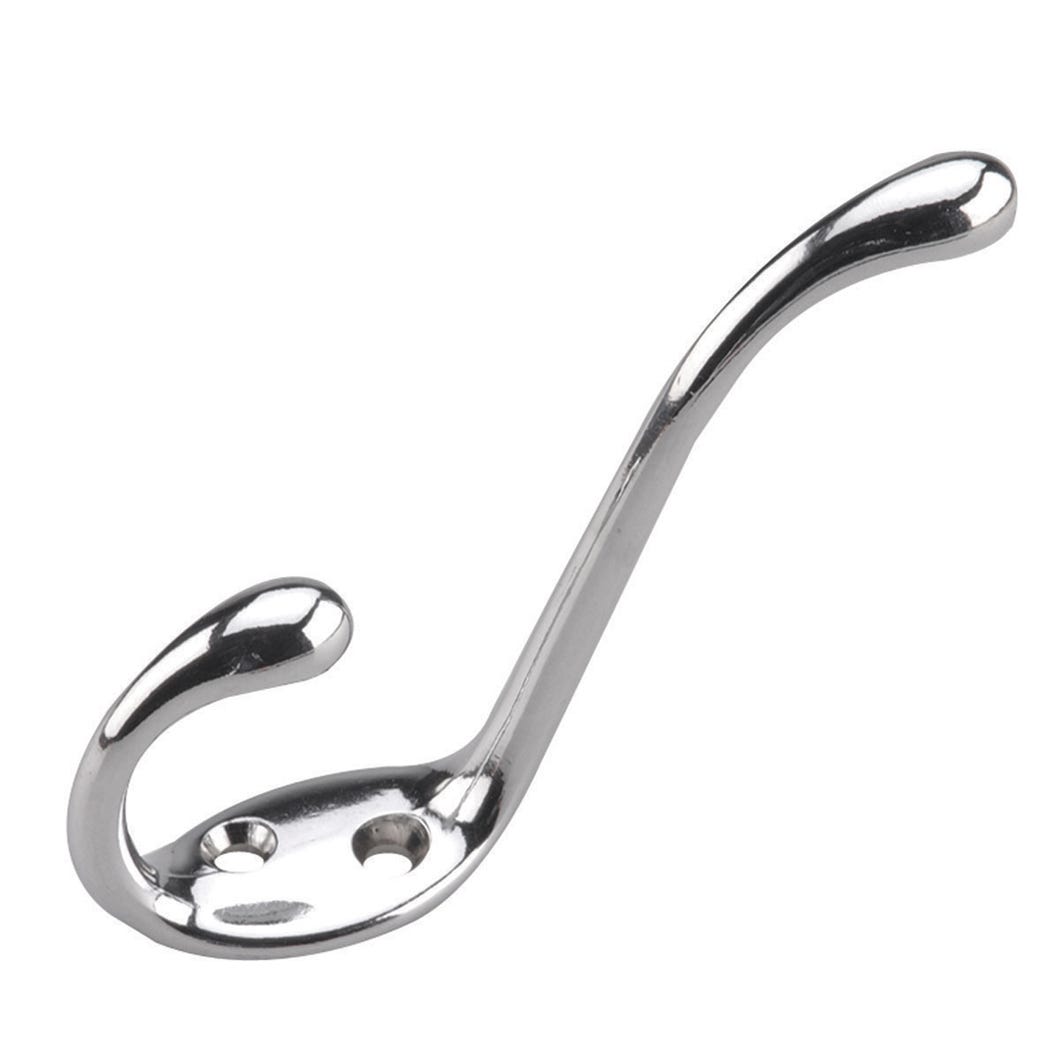 5 1/2-in. Heavy Duty Coat Hook, Chrome