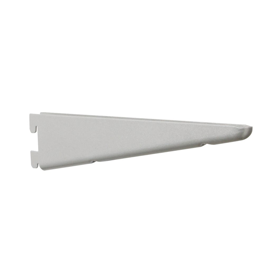 Double-Slotted Shelf Brackets, 9-in.