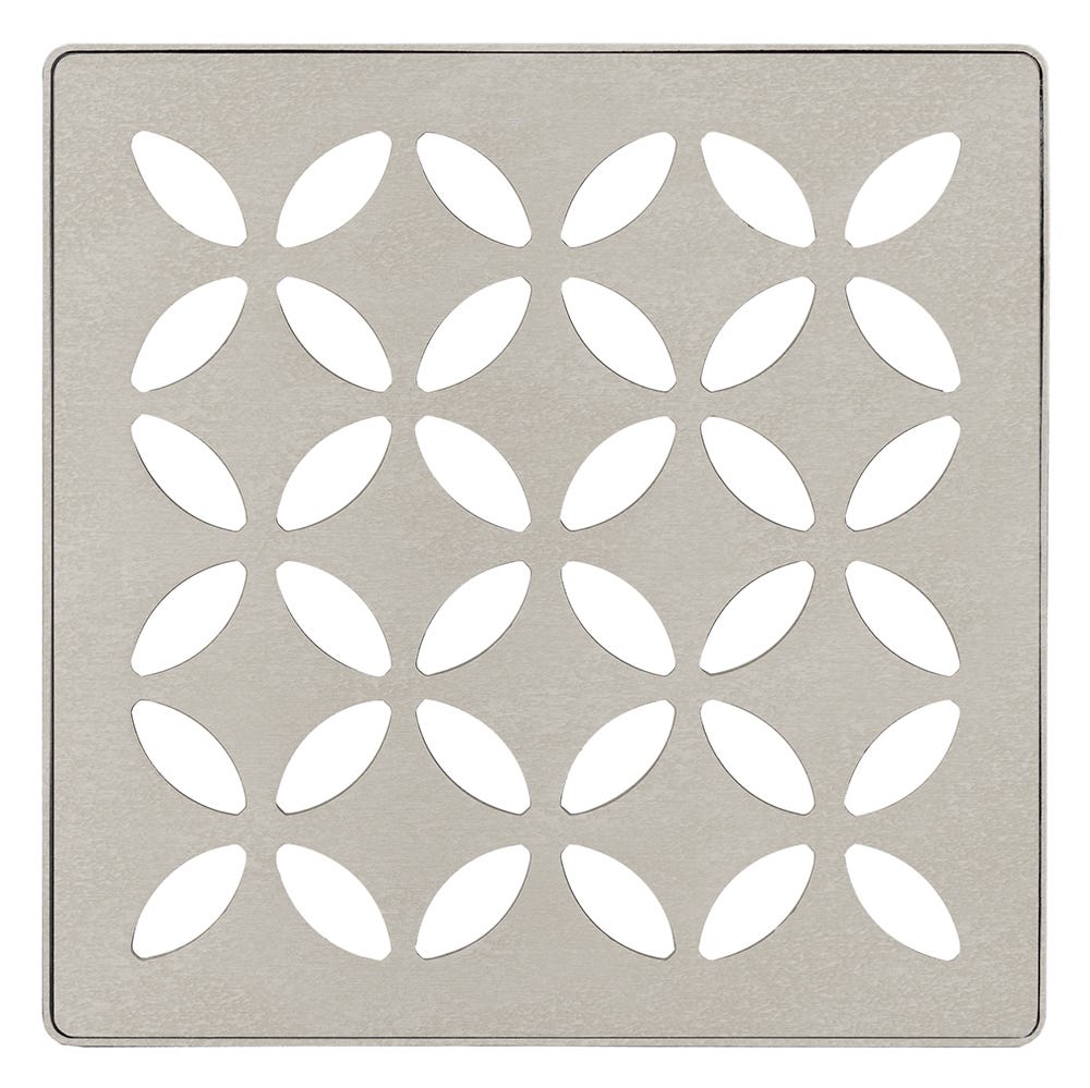 KERDI-DRAIN Drain Grates, Floral, Greige Tsbg