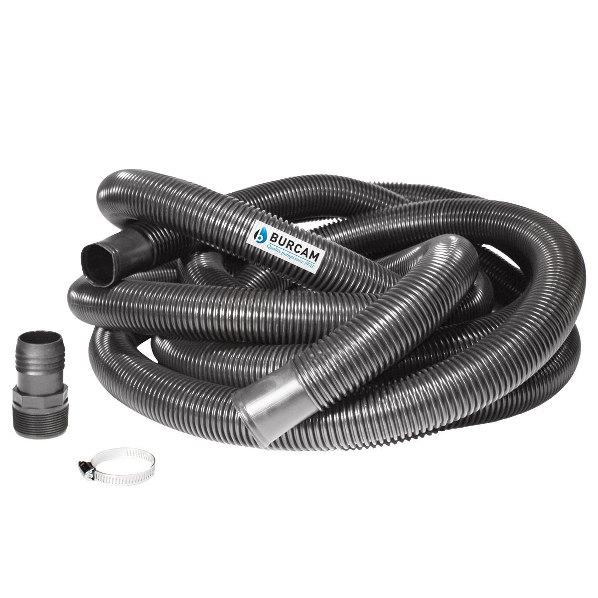 Drain Hose, 1-1/2-in., with 1-1/2-in. Adaptor