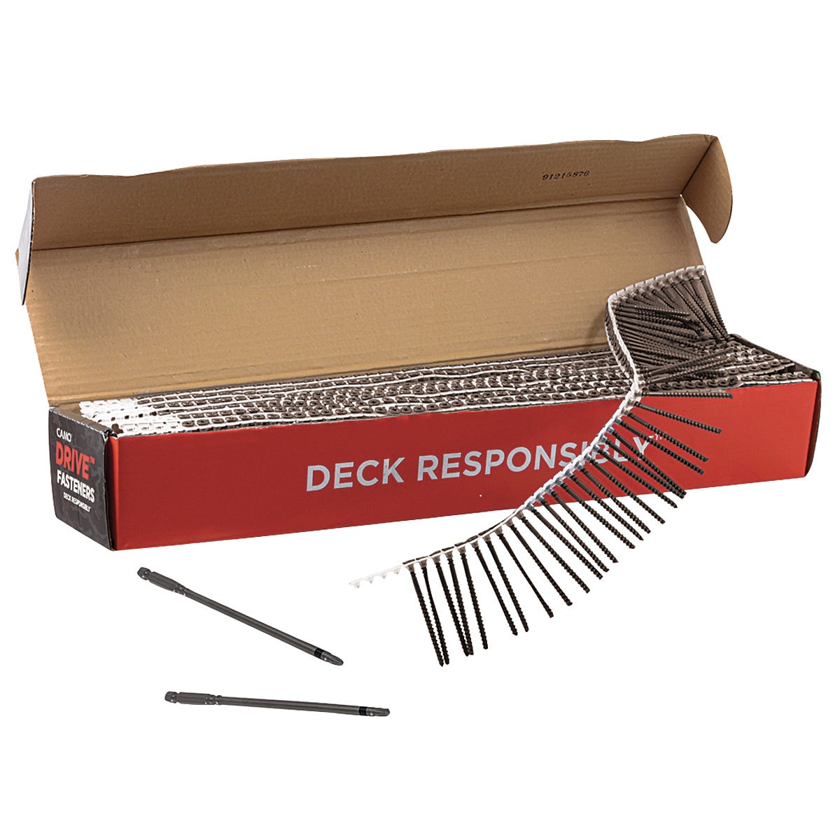 Drive Collated Edge Screws Brown 77 mm, 3-in., 1000/Pack