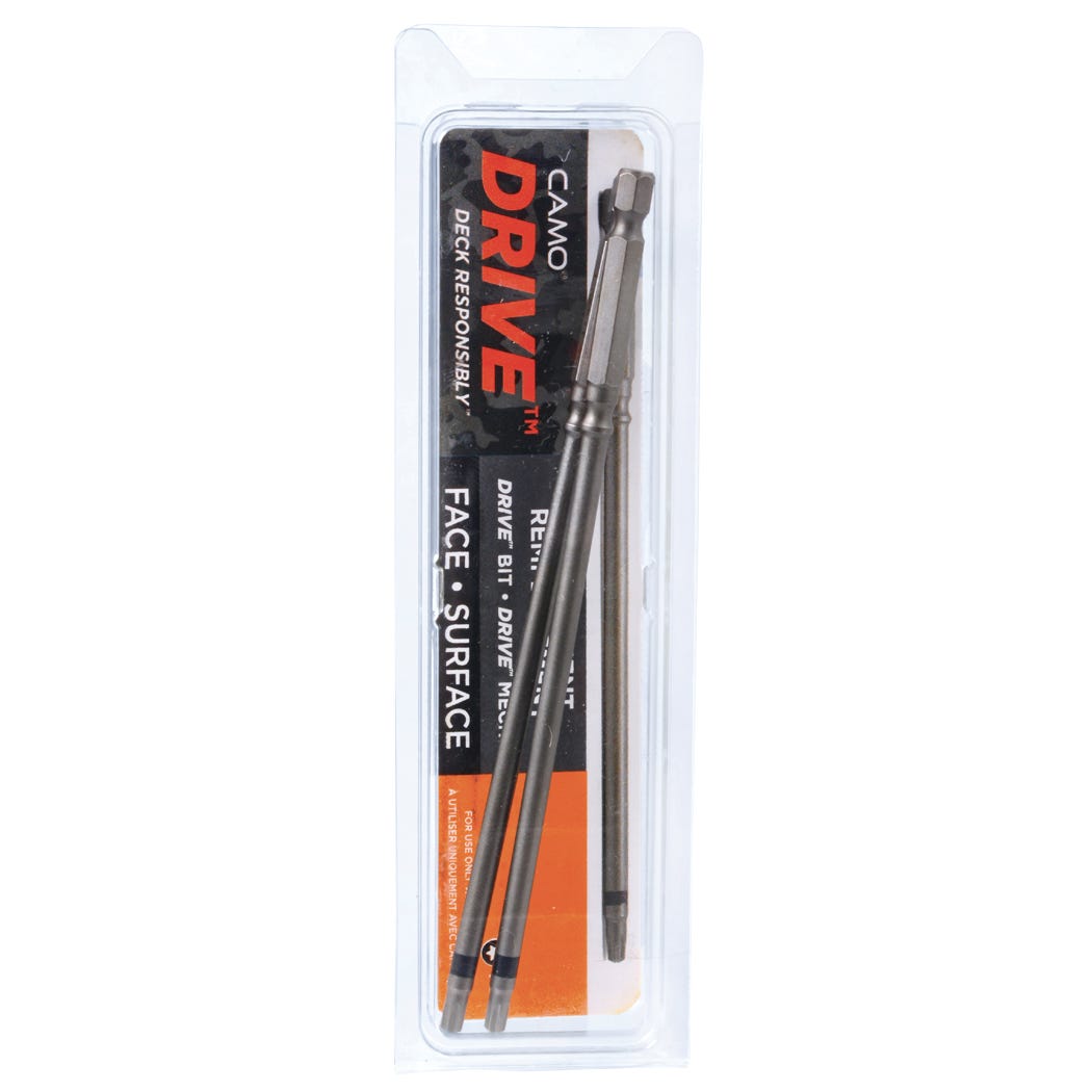 Camo Drive T-20 Star Long Bit, 2/Pack