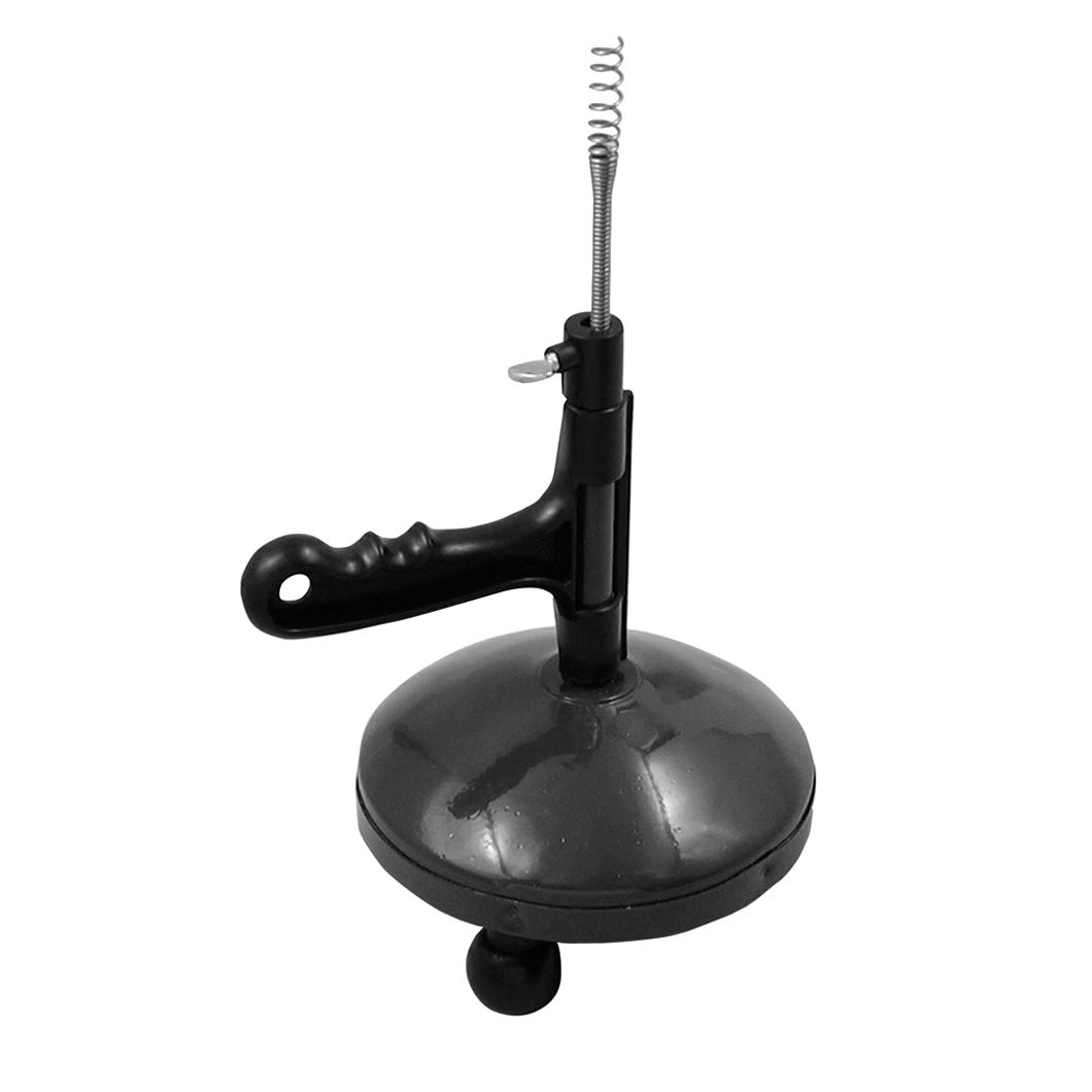 Metal drum auger