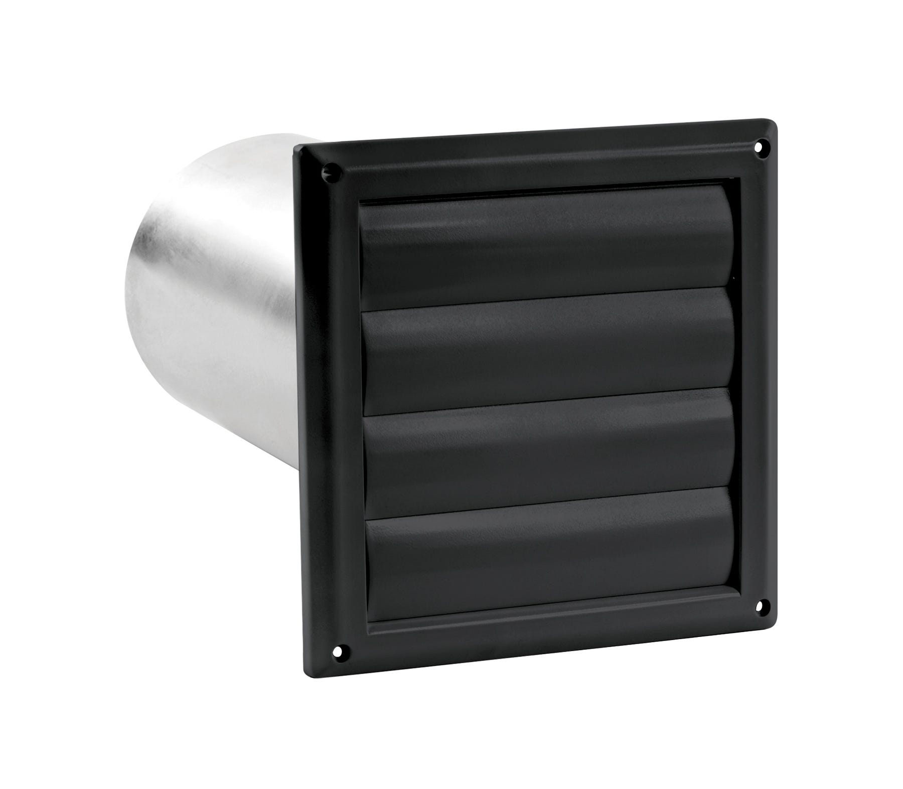 Plastic Vent with Guard for Dryer, 6-in.