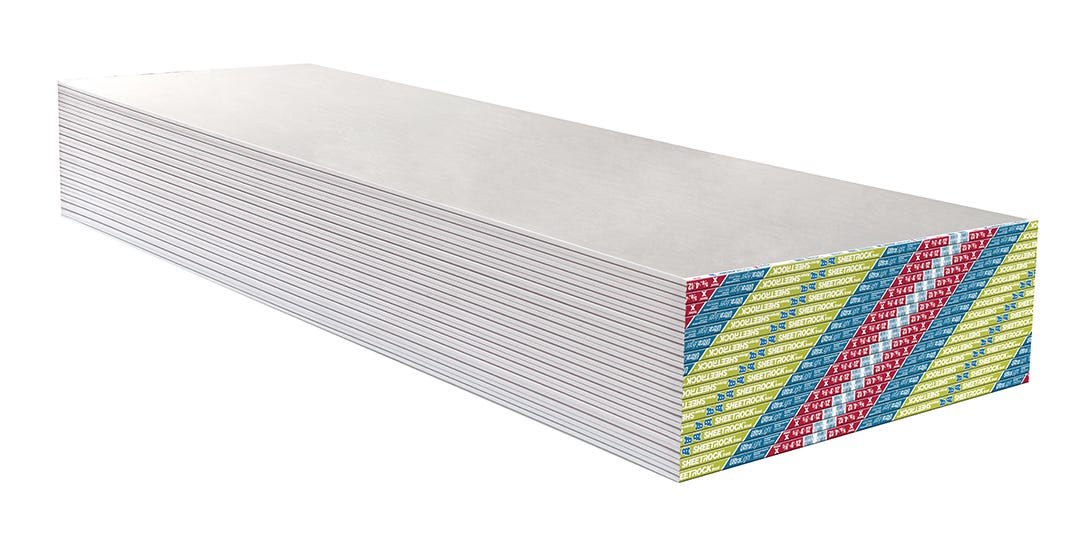 Drywall Fire Resistant, Light Weight, 5/8 in.